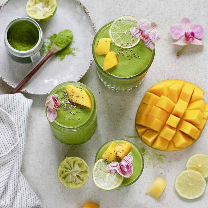 Image for Mango Matcha Green Tea Smoothie