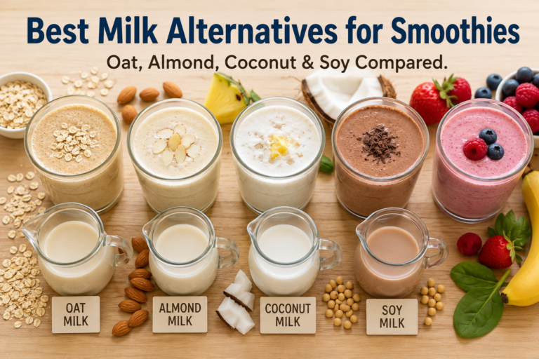 The Milk Alternatives Hub: Best Non-Dairy Milks For Smoothies (With Recipes)