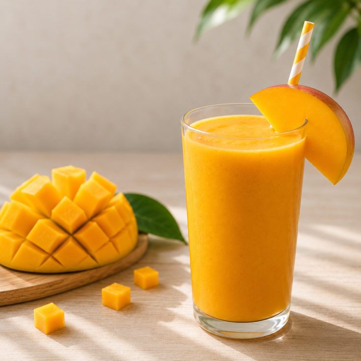 Easy Mango Smoothie Recipe